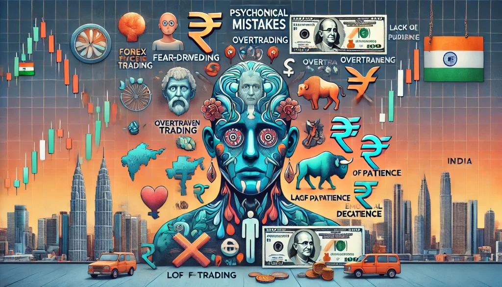 Common psychological mistakes in forex trading India| capitalzfx